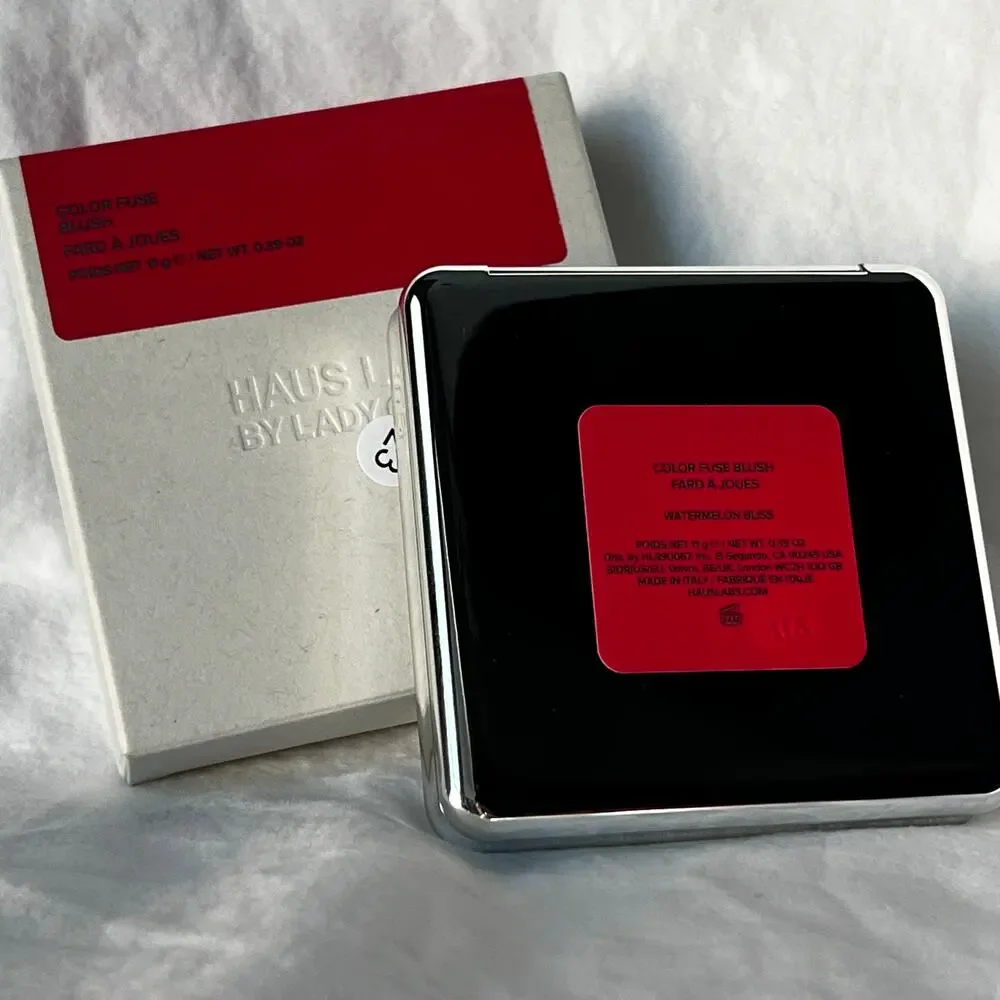 Haus Labs by Lady Gaga Color Fuse Talc-Free Blush Powder | Watermelon Bliss